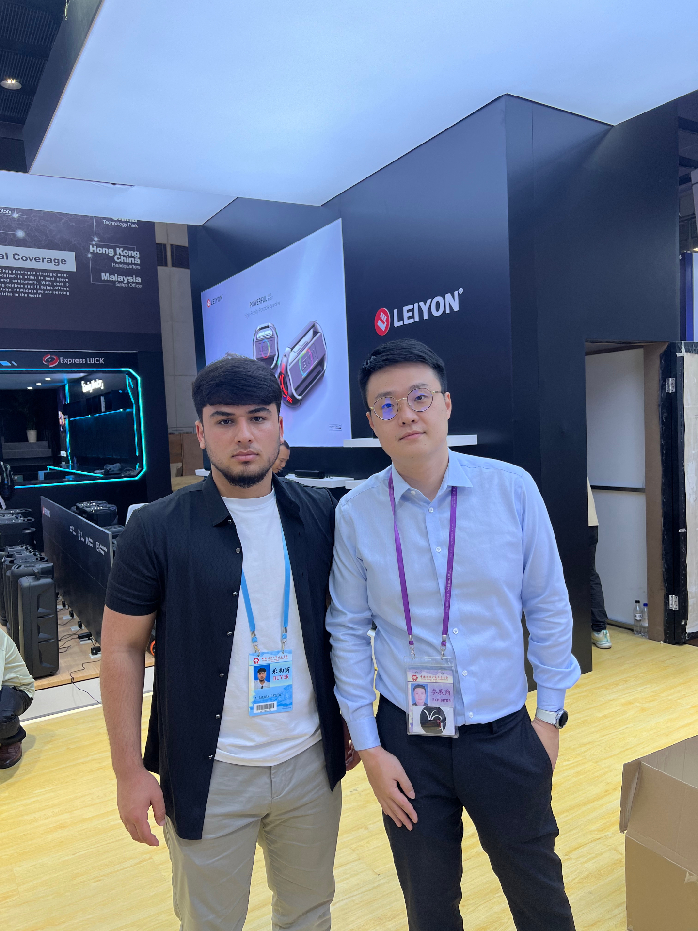 Canton Fair · Leiyon booth